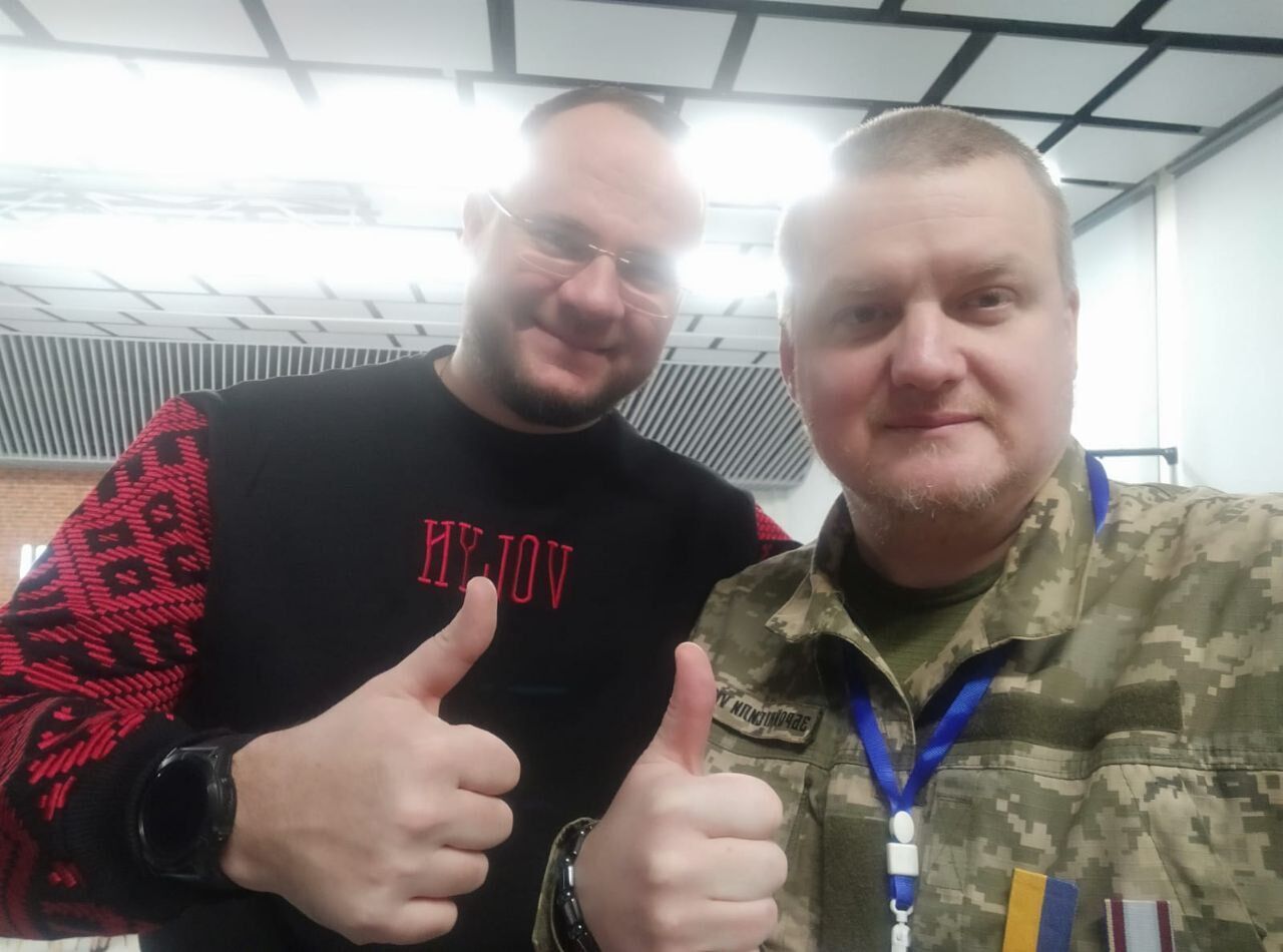 Владимир Чеславский и Игорь Полищук