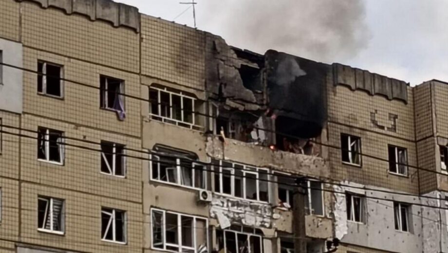 Атака на Львов сегодня: дрон попал в жилой дом в центре