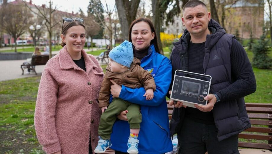 10-місячний Марк отримав життєво необхідний апарат ШВЛ завдяки фонду ”Надія”