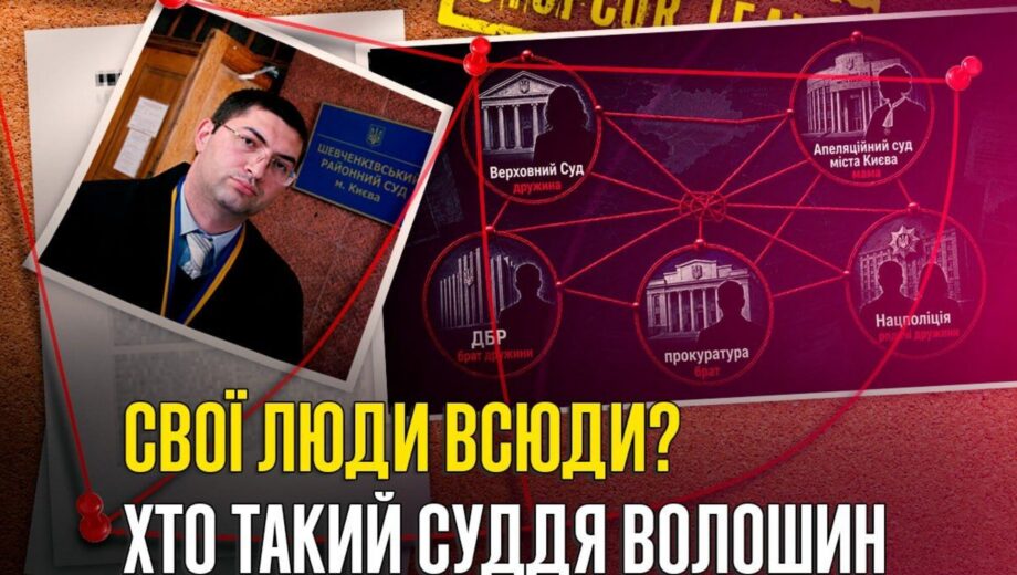 Родинні зв’язки судді Волошина: суди, прокуратура, ДБР та майно в Криму