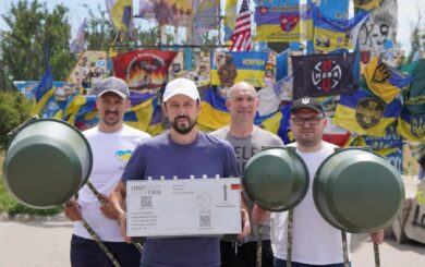 Фонд ”Надія” передав допомогу військовим на Донеччині та Харківщині
