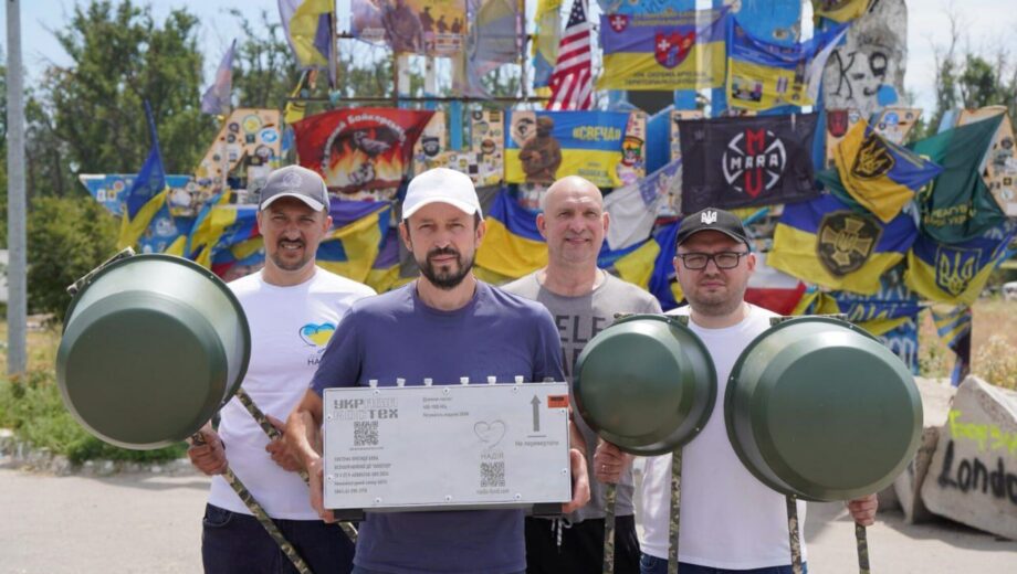 Фонд ”Надія” передав допомогу військовим на Донеччині та Харківщині