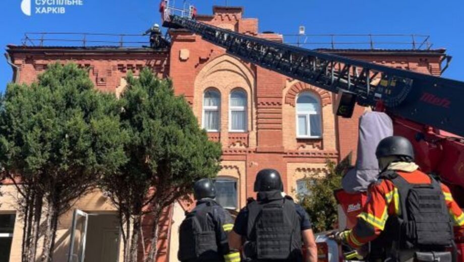 В Харькове дрон попал в корпус Национального фармацевтического университета: есть раненые