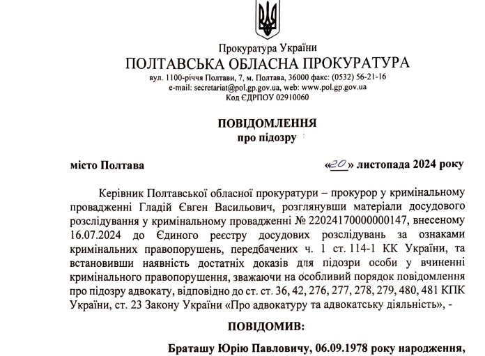 Подозрение