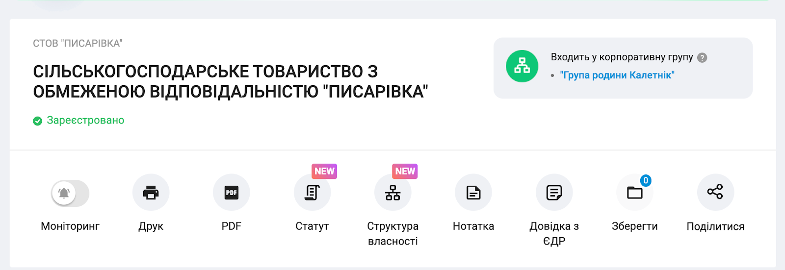 Бизнес семьи Калетников – компания ''Писаревка''