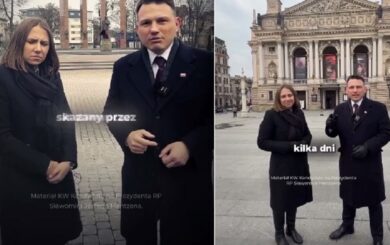 ”Бандера — терорист”: польський політик Менцен приїхав до Львова з антиукраїнськими заявами
