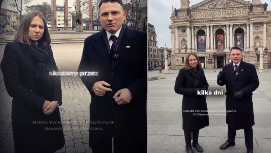 ”Бандера — терорист”: польський політик Менцен приїхав до Львова з антиукраїнськими заявами