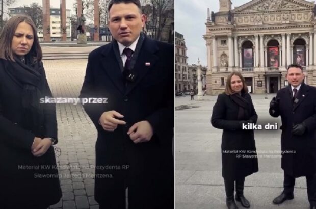 »Бандера — террорист»: польский политик Менцен приехал во Львов с антиукраинскими заявлениями