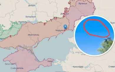 ”Бавовна” в тимчасово окупованому Маріуполі: спрацювала ворожа ППО