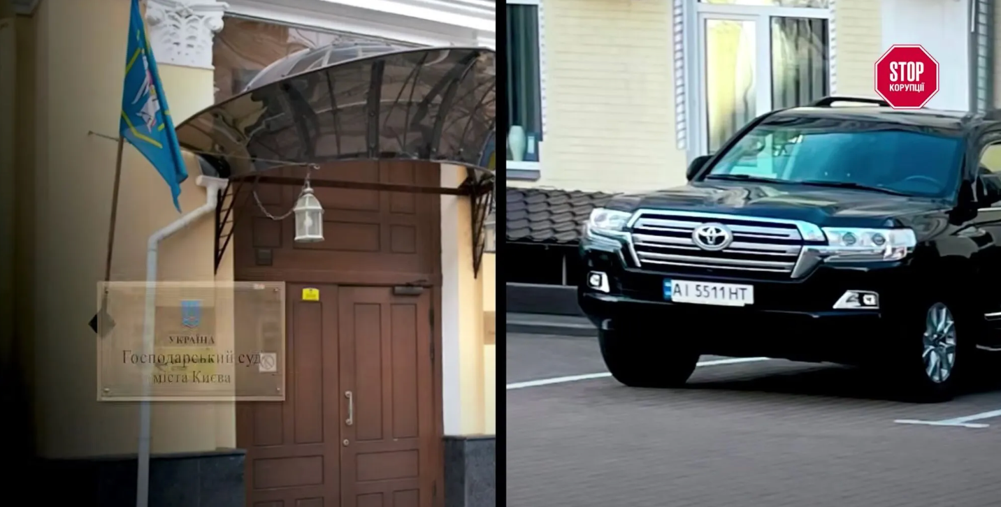 Дороге авто, записане на батька Вадима Босого, раніше часто фіксували біля Госпсуду