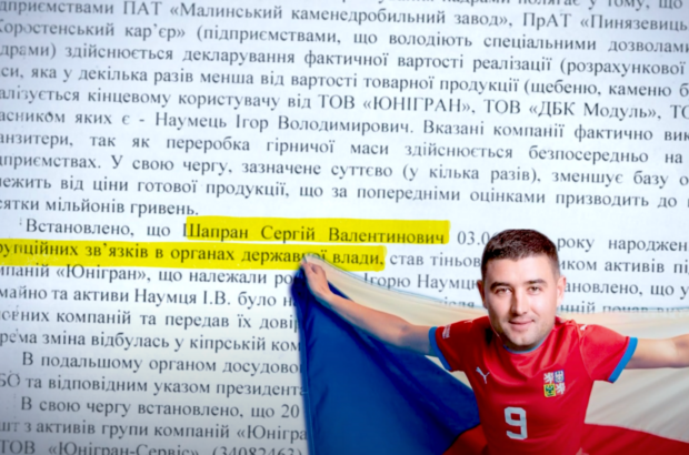 Компанией Шапрана, получившей спецразрешение на добычу гранита в Коростене, заинтересовалась СБУ
