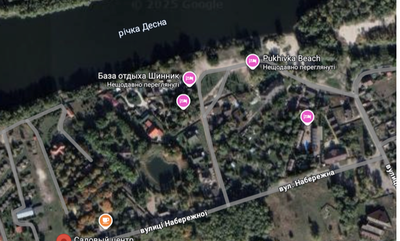 Локация, где находится дом, в котором проживает судья