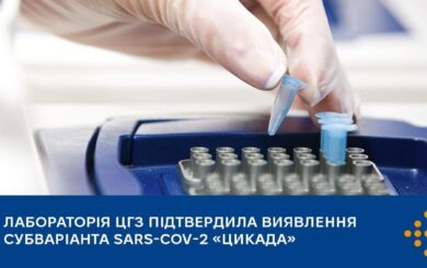 Новый субвариант Омикрона »Цикада» зафиксировали в Украине