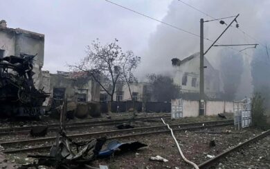 Массированный удар дронами по Одессе: целью стало железнодорожное депо