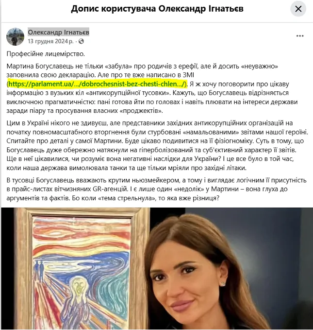 Антикоррупционная активистка с загадками: декларационный лабиринт Мартины Богуславец