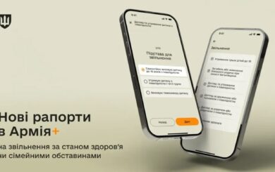 »Армия+» запускает шесть новых рапортов для военных