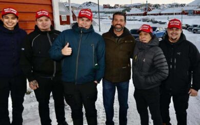 Дональд Трамп-младший прибыл в Гренландию на фоне споров по поводу статуса острова