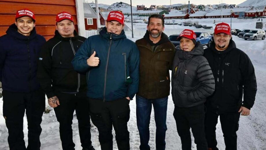 Дональд Трамп-младший прибыл в Гренландию на фоне споров по поводу статуса острова