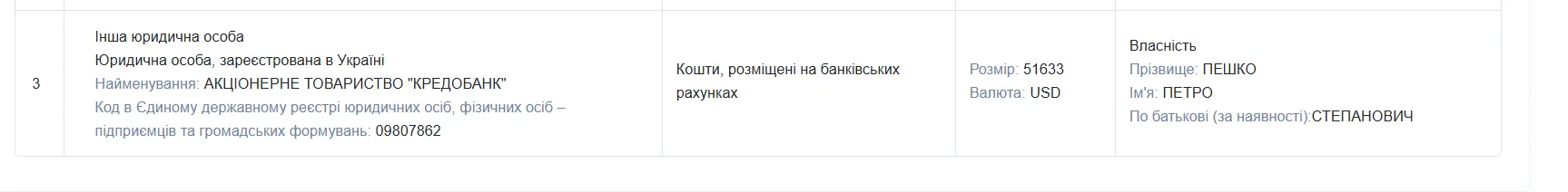 Скриншот декларации за 2024 год