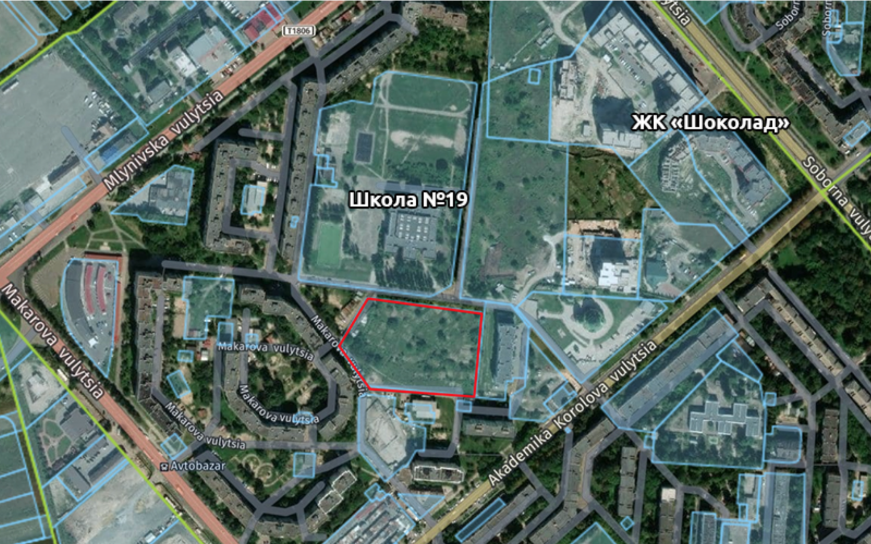 Территория под строительство жилого комплекса