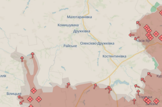 Загроза Добропіллю: наступ ведеться в бік траси на Краматорськ