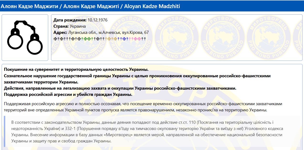 Алоян Кадзе Маджити