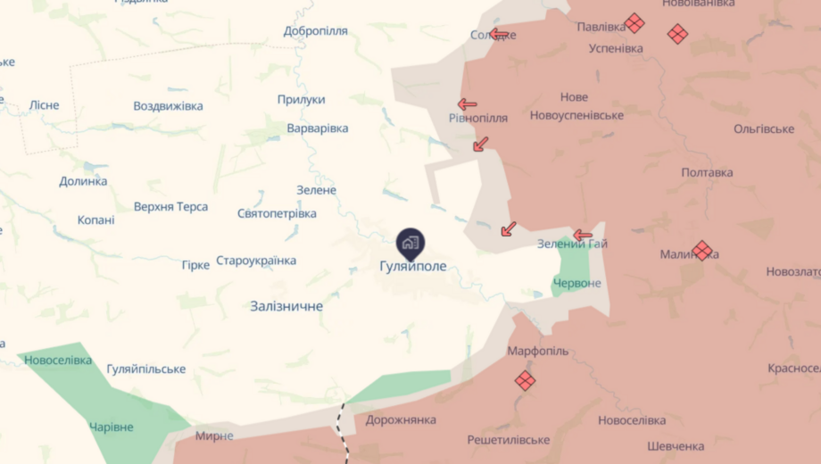 ВСУ о ситуации под Гуляйполем: обстановка напряженная, но стабильная