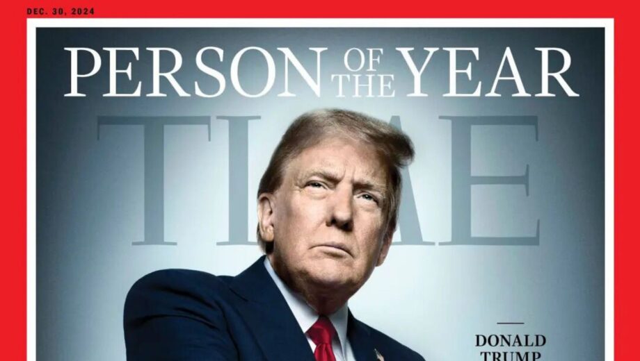 Дональд Трамп стал человеком года по версии Time