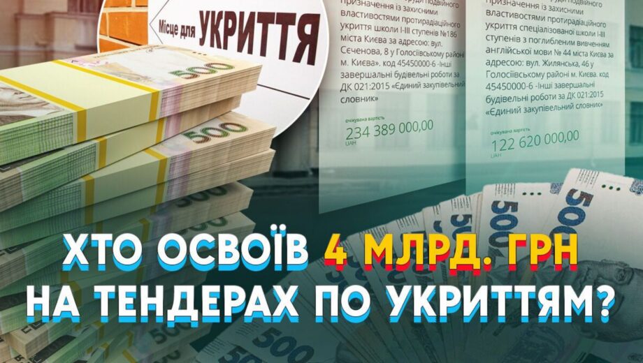 Тендеры на укрытие: банкроты, подозреваемые и фирмы из 50 тыс. уставного капитала освоили 4,3 млрд гривен из государственного бюджета