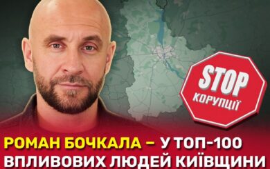 Роман Бочкала у топ-100 лідерів думок Київщини
