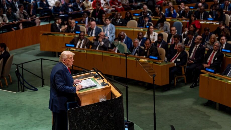 Європейці скептично оцінили виступ Трампа перед Генасамблеєю ООН