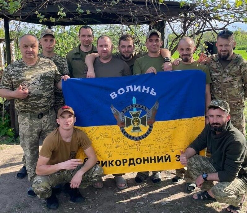 Бійці прикордонної комендатури швидкого реагування Волинського загону