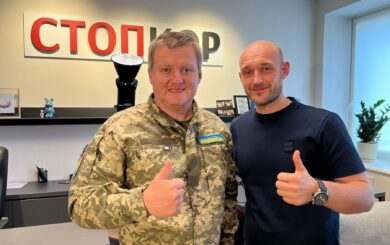 Фронтовик Чеславський завітав до центрального офісу ”Стоп корупції” у Києві