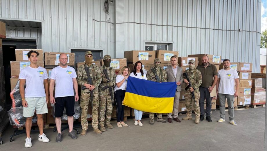 БФ молодіжної ініціативи ”Надія” та EDG-GROUP передали допомогу трьом підрозділам Сил оборони