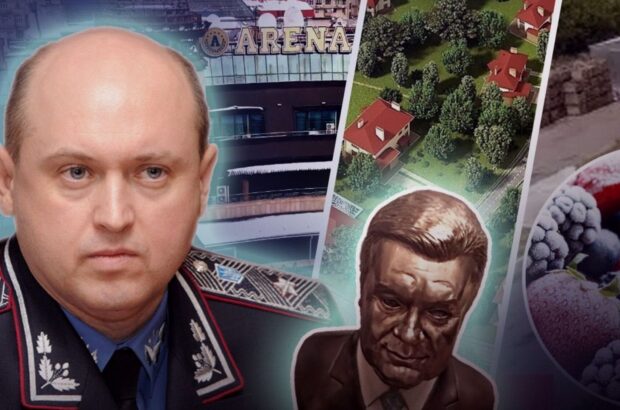 Служив Януковичу: податківець Головач заволодів котеджним містечком під Києвом і розважальним центром