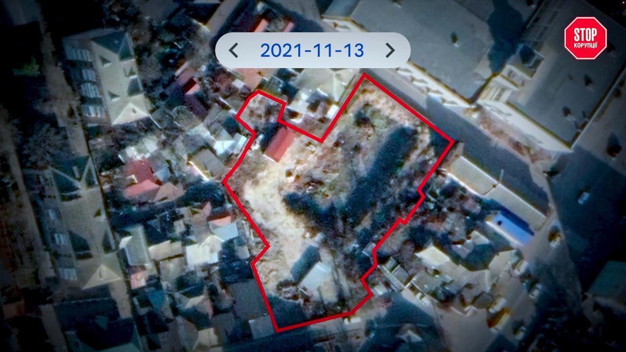 Стройплощадка на Google Earth