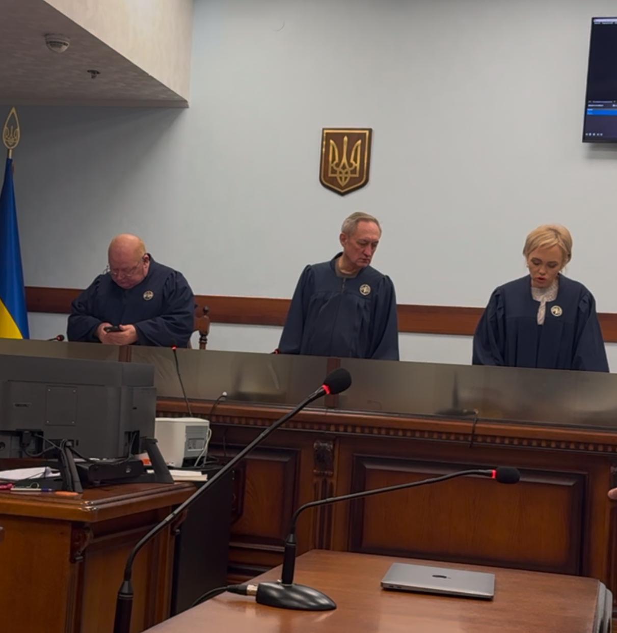 Судді Кагановська, Лашевич і Рибак ухвалили рішення на користь Шапрана