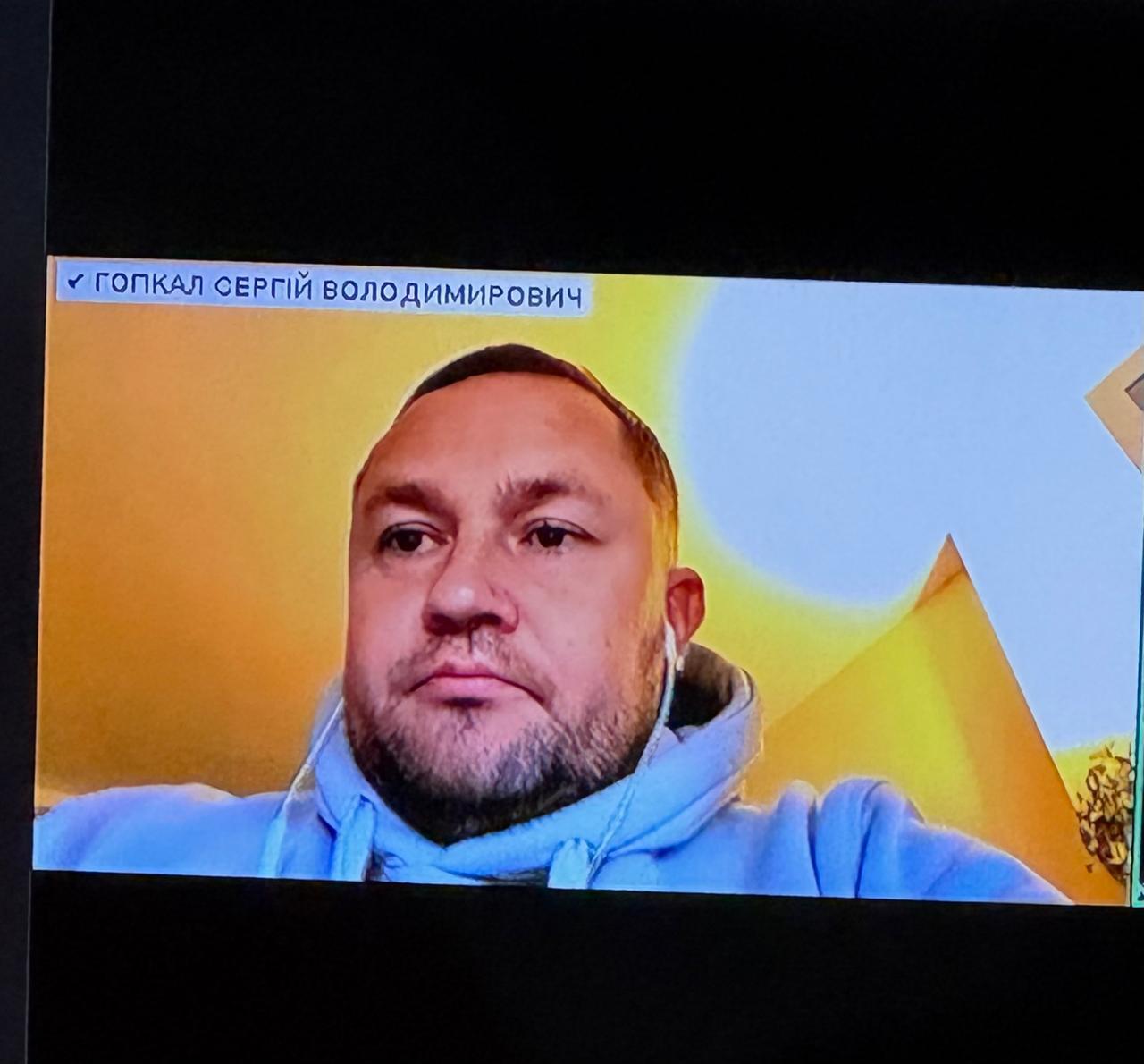 Обвиняемый Сергей Гопкал