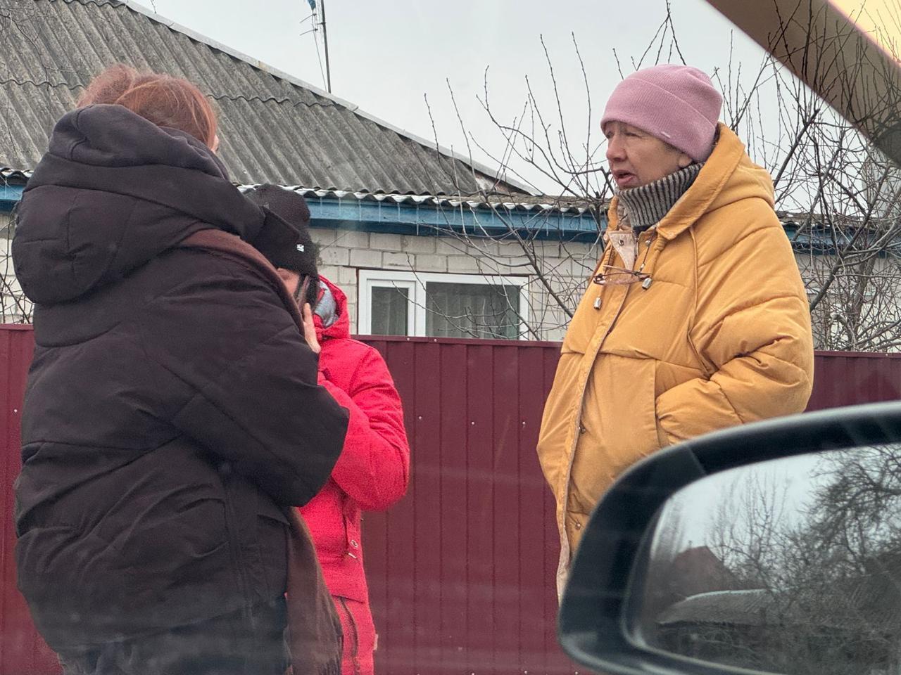 Разговор с местными жителями, Черкасская область