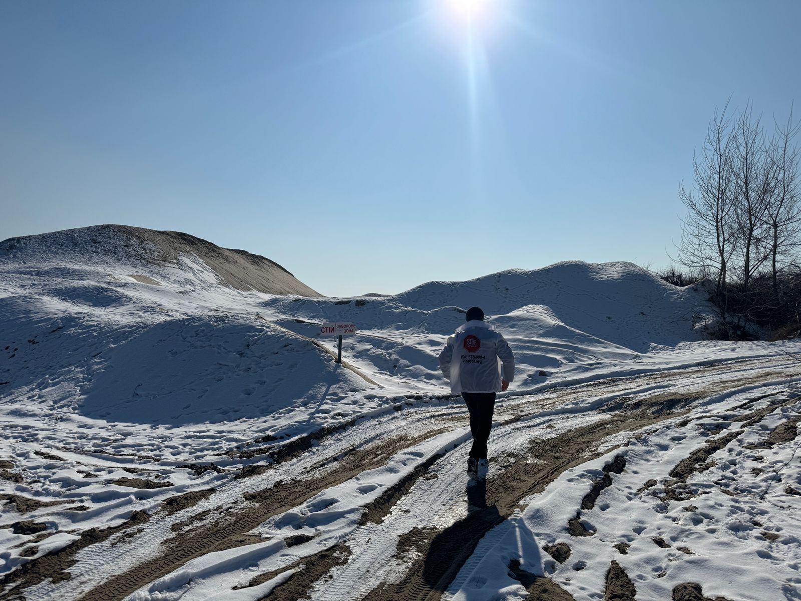 Станом на початок березня на ділянці не зафіксовано робіт і присутності техніки