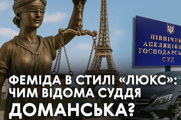 Семья судьи Доманской во время войны купила »дачу» за полмиллиона долларов?