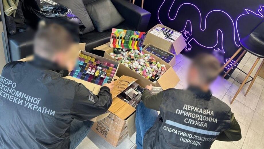 Во Львовской области разоблачили масштабную схему сбыта контрафактных электронных сигарет