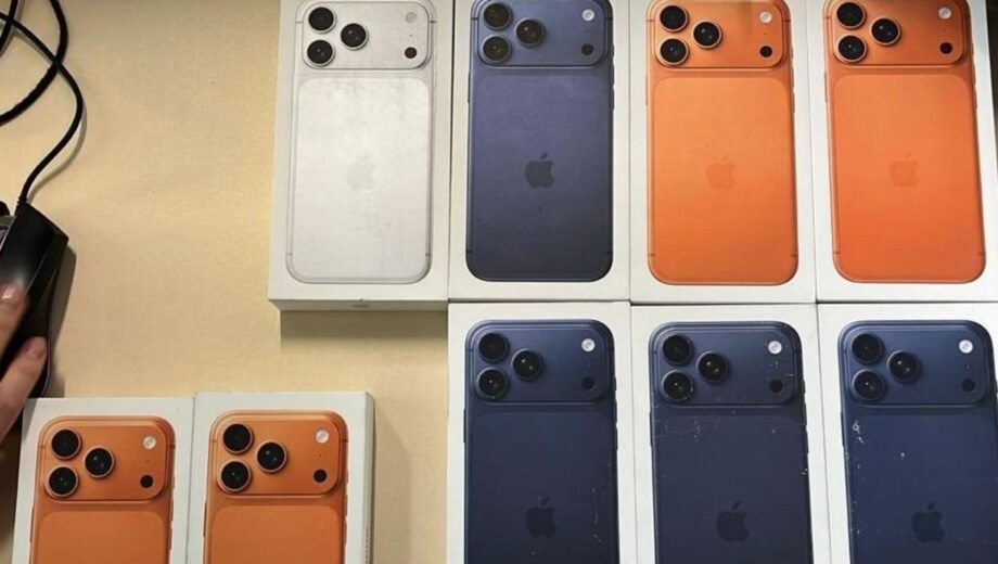 Попытка контрабанды iPhone 17 из Швейцарии: на »Лужанке» обнаружили технику на миллион гривен