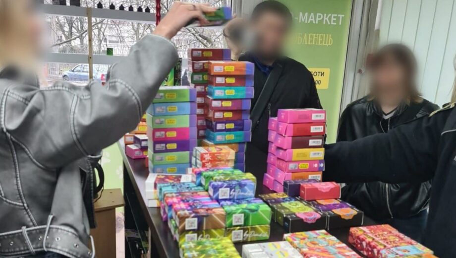 Масштабная операция в Харькове: изъяты контрафактные электронные сигареты на 4,5 млн грн
