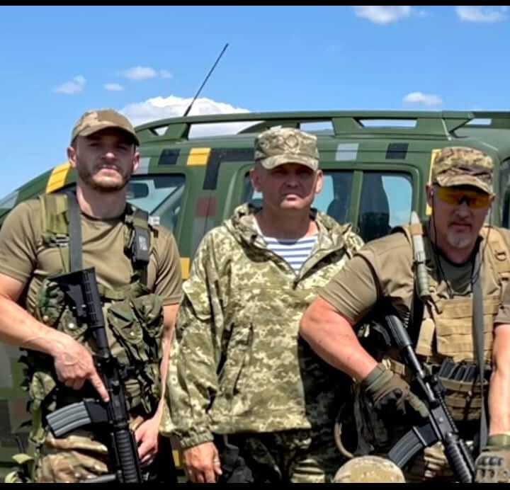 Сергей Давыдов со своими бойцами