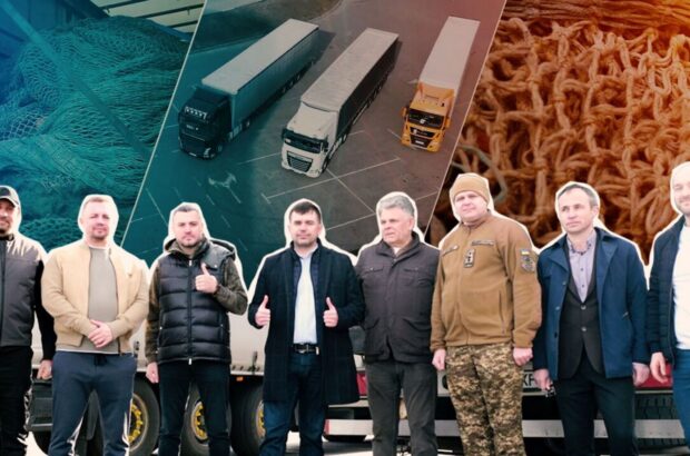Волонтерська ініціатива ”Павутиння” – у дії: 600 тонн антидронних сіток вже відправлені на фронт