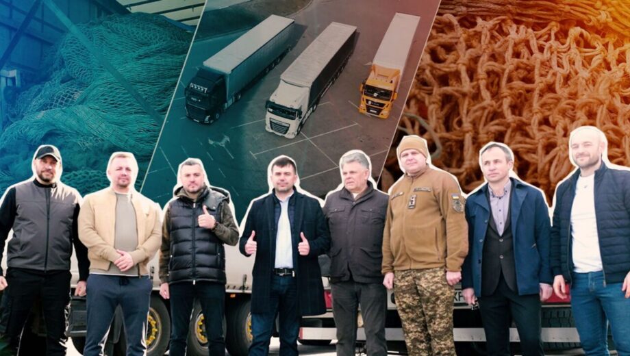 Волонтерская инициатива »Паутина» – в действии: 600 тонн антидронных сеток уже отправлены на фронт