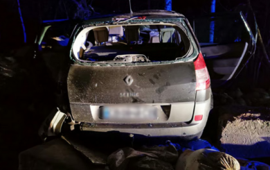 На Чернігівщині сталася смертельна ДТП: авто вилетіло на споруду блокпоста