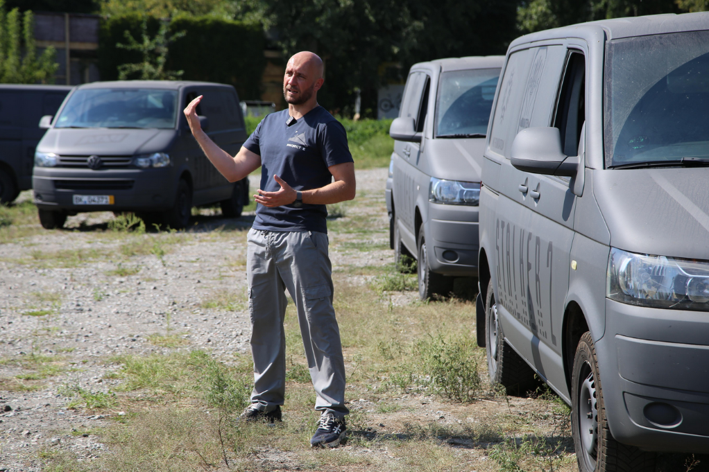Співзасновник БФ ''Батальйон Волонтер'', військовий журналіст, координатор ВГО ''Стоп корупції'' Роман Бочкала