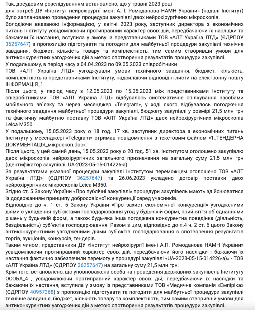 Расход бюджетных средств в Институте нейрохирургии им. А.П. Ромоданова